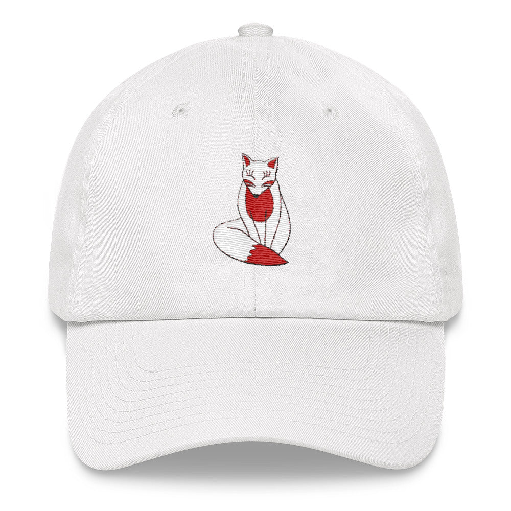 Kitsune Japanese Fox Dad Hat